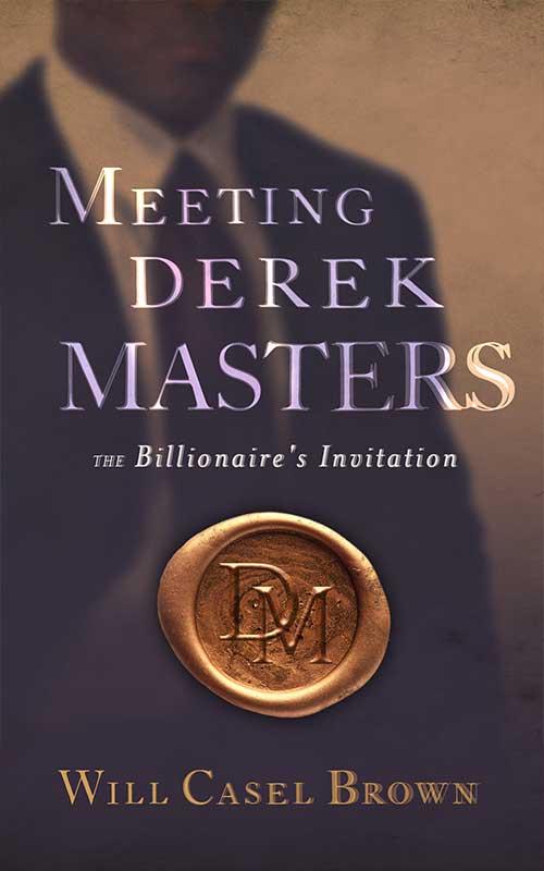 Custom Book Cover Portfolio - Meeting Derek Masters