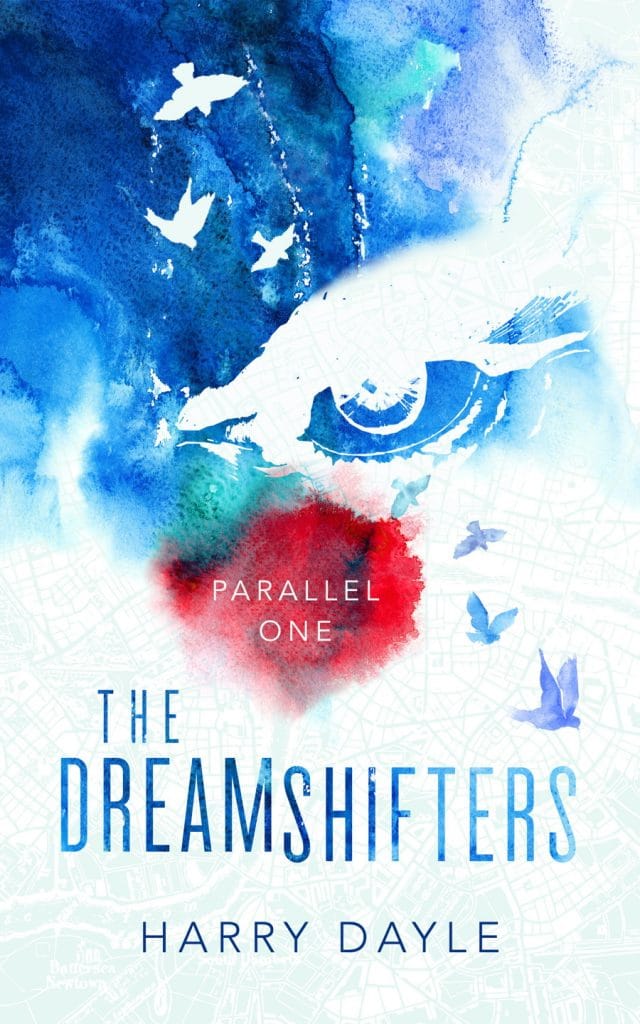 Fantasy book cover design - The Dreamshifters